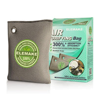 Coconut Charcoal Air Purifying Bag 17.5 Ounces/500g Reusable Stylish - Bravex