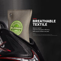 Coconut Charcoal Air Purifying Bag 17.5 Ounces/500g Reusable Stylish - Bravex