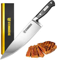 8 inch Chef Knife Forgged German Stainless Steel - Bravex