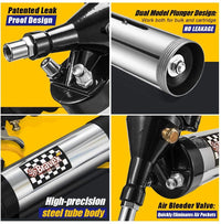 Heavy Duty Professional Automatic Pneumatic Grease Gun 4500 PSI - Bravex
