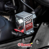 Universal Inline Electric Fuel Pump 2.5-4 PSI (EP12S) 12V - Bravex