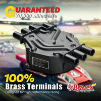 Chevrolet Ignition Distributor Cap & Rotor GMC 4.3L V6 - Bravex