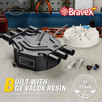 Chevrolet Ignition Distributor Cap & Rotor GMC 4.3L V6 - Bravex