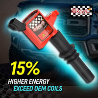 Ford Lincoln Mercury DG511 Ignition Coils Pack F-150 V8 V10 - Bravex