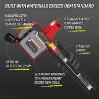 Ford Lincoln Mercury DG511 Ignition Coils Pack F-150 V8 V10 - Bravex