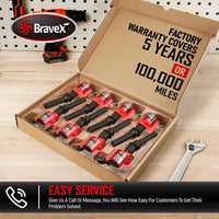 Ford Lincoln Mercury DG508 Ignition Coils Pack 15% More Energy - Bravex