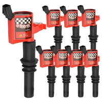 Ford Lincoln Mercury DG511 Ignition Coils Pack F-150 V8 V10 - Bravex