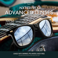 Polarized Wayfarer Sunglasses for Men Women - Bravex