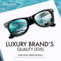 Polarized Wayfarer Sunglasses for Men Women - Bravex