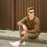 Polarized Wayfarer Sunglasses for Men Women - Bravex