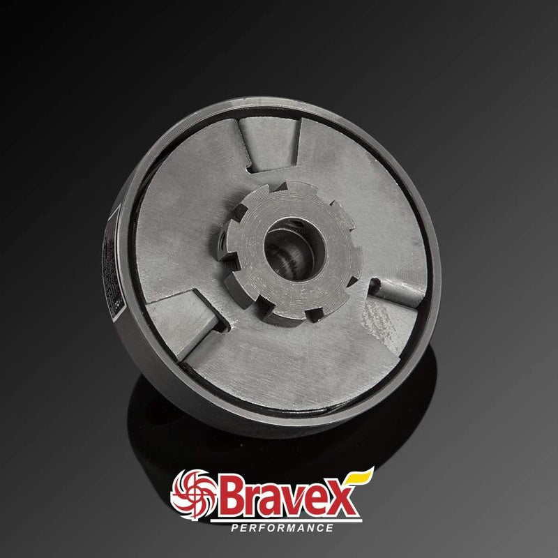  Bravex Centrifugal Clutch, Go Kart Clutch 3/4 Bore 10 Tooth  For #40/41/420 Chain Fun Kart Mini Bike Upgrade : Automotive