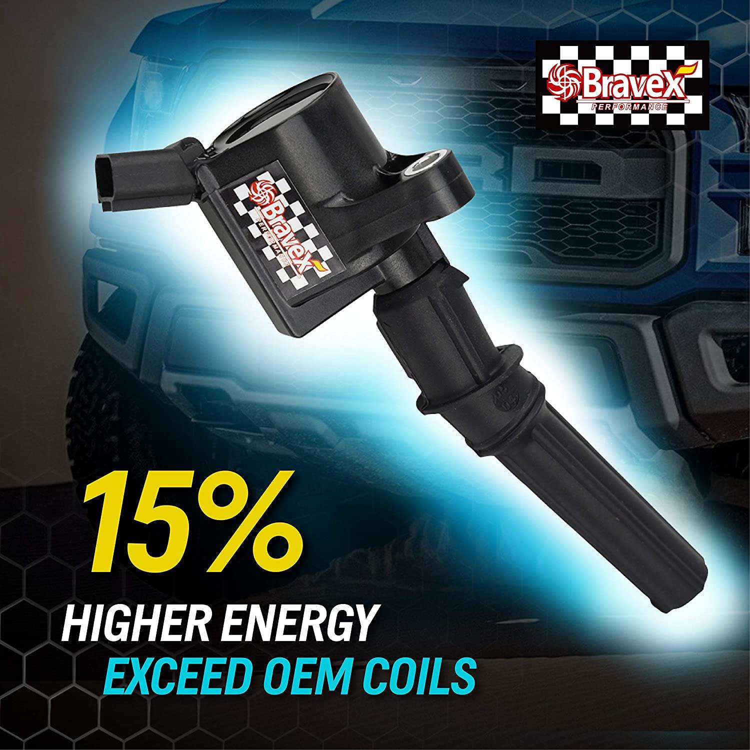 Ford Lincoln Mercury DG508 Ignition Coils Pack 15% More Energy