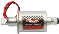 Universal 12V Electric Fuel Pump 5-9PSI w/Installation Kit - Bravex